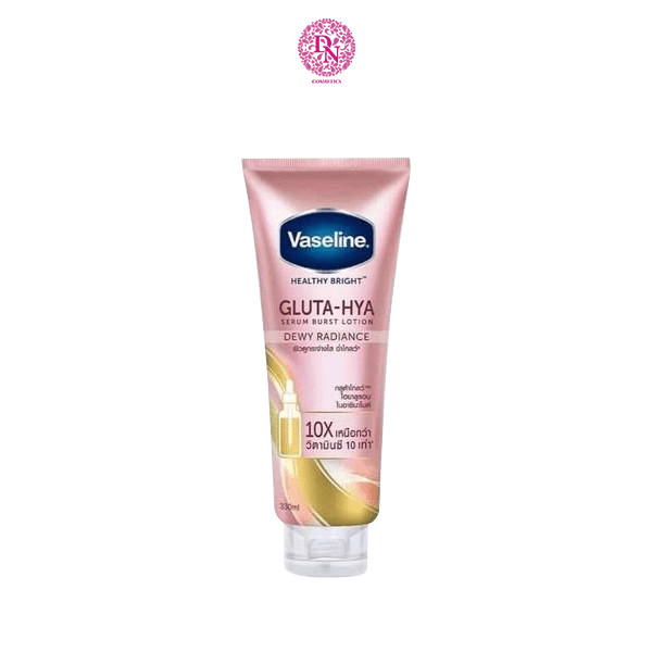 DƯỠNG THỂ TRẮNG DA VASELINE HEALTHY BRIGHT GLUTA-HYA SERUM BURST UV LOTION 10X 330ML