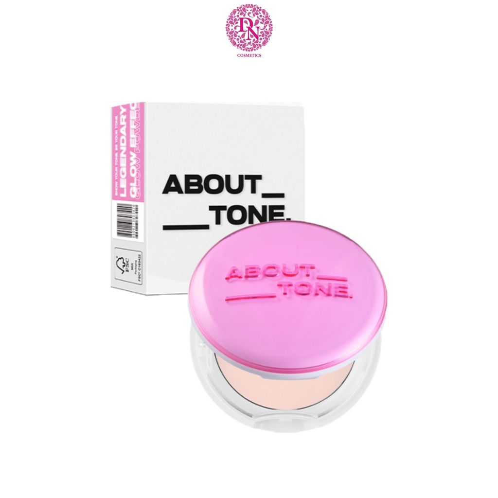 PHẤN PHỦ ABOUT TONE GLOW POWDER PACT 8G - MÀU HỒNG