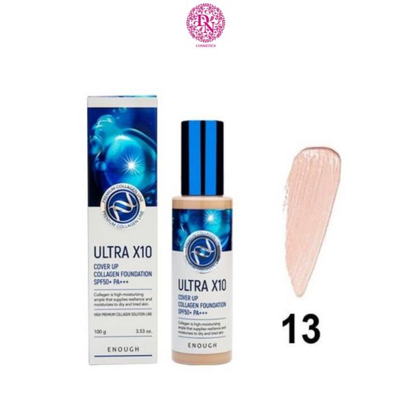 KEM NỀN COLLAGEN ULTRA X10 ENOUGH FOUNDATION SPF50