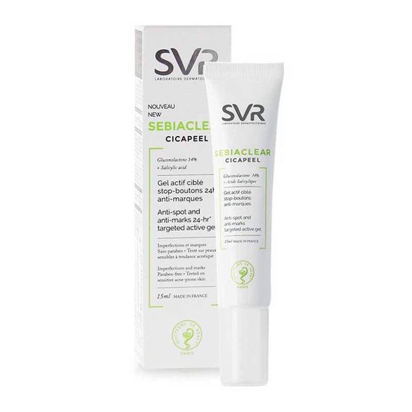 GEL GIẢM MỤN SVR SEBIACLEAR CICAPEEL 15ML