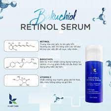 SERUM DƯỠNG TRẰNG K LADY CARE BAKUCHIOL RETINOL 50ML