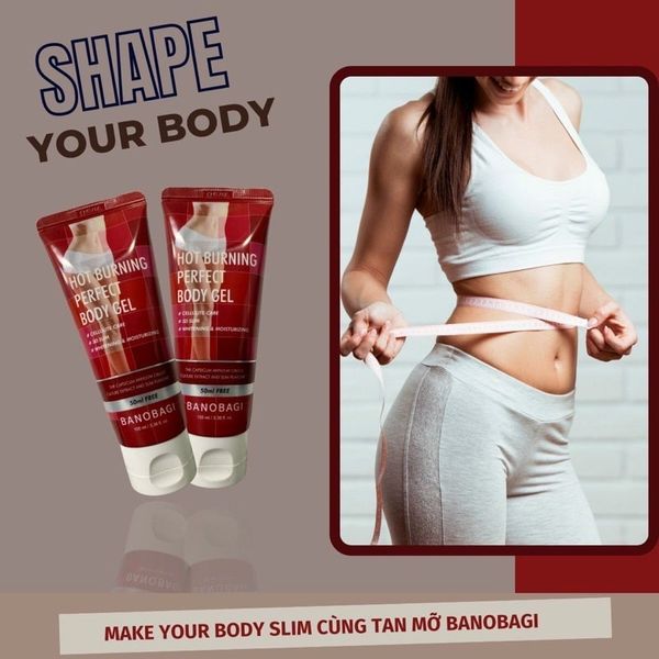 TAN MỠ BANOBAGI PERFECT BODY GEL 100ML