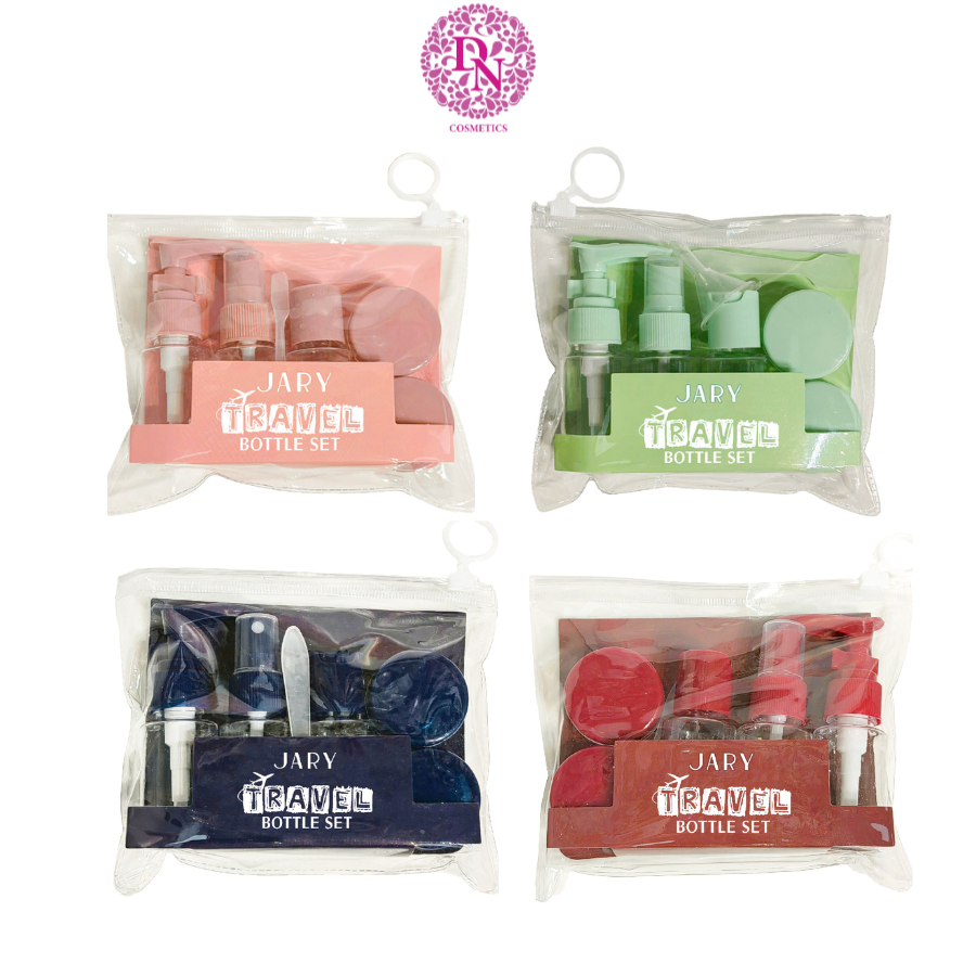 BỘ CHAI LỌ CHIẾT MỸ PHẨM JARY TRAVEL BOTTLES SET