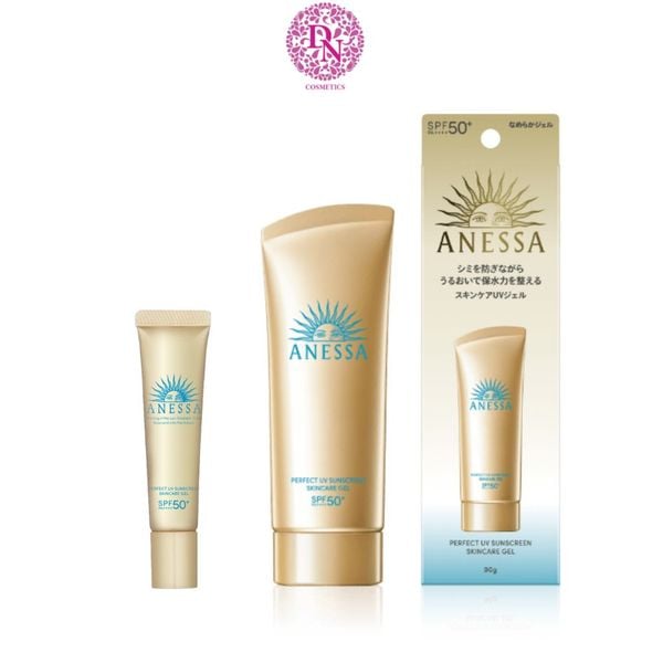 GEL CHỐNG NẮNG BẢO VỆ HOÀN HẢO ANESSA SPF50 90G - DẠNG TUÝP MỀM MÀU VÀNG