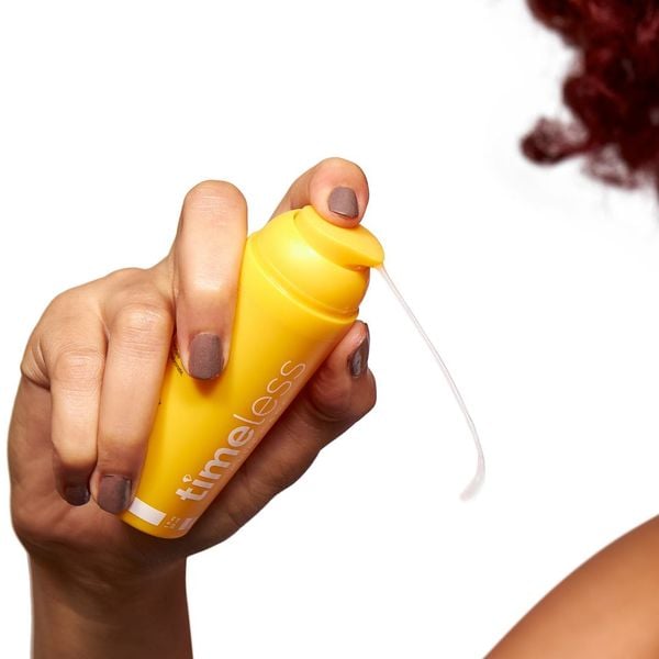 SERUM TIMELESS SÁNG DA, CHỐNG OXY HÓA VITAMIN CEF (VÀNG)