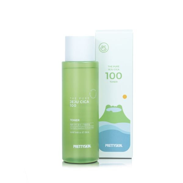 NƯỚC HOA HỒNG PRETTY SKIN RAU MÁ JEJU CICA