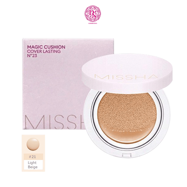 PHẤN NƯỚC KHÔNG TRÔI MISSHA MAGIC CUSHION COVER LASTING - MÀU HỒNG