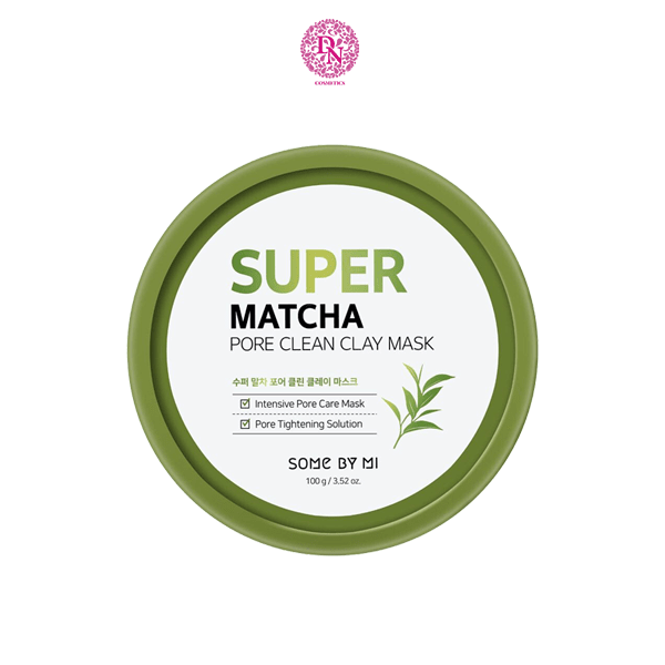 MẶT NẠ DƯỠNG DA SUPER MATCHA PRE CLEAN CLAY MASK SOME BY MI 100G