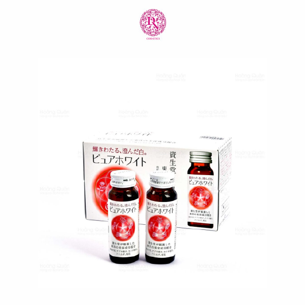 NƯỚC UỐNG THE COLLAGEN SHISEIDO PURE WHITE NỘI ĐỊA NHẬT MẪU MỚI ( HỘP 10 CHAI ) - MÀU TRẮNG