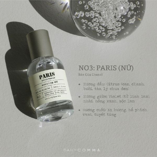 NƯỚC HOA DAILY COMMA MOST EAU DE PARFUM 30ML