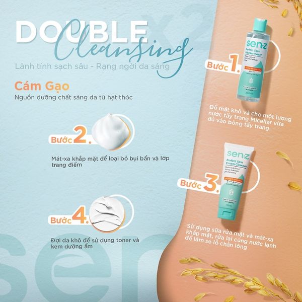 SỮA RỬA MẶT SENZ CLEANSING GEL