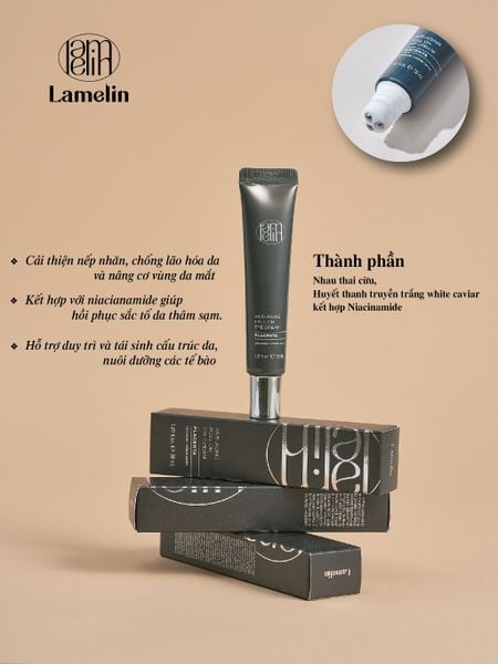 KEM MẮT LAMELIN ANTI-AGING ROLL ON EYE CREAM 30ML