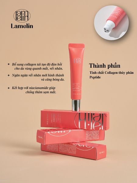KEM MẮT LAMELIN ANTI-AGING ROLL ON EYE CREAM 30ML