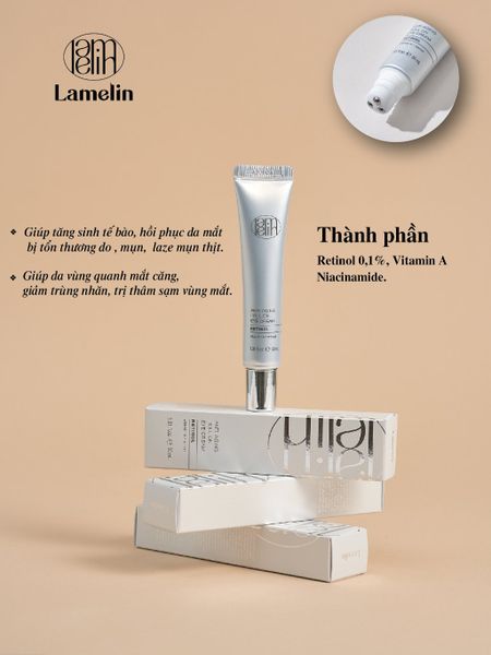 KEM MẮT LAMELIN ANTI-AGING ROLL ON EYE CREAM 30ML