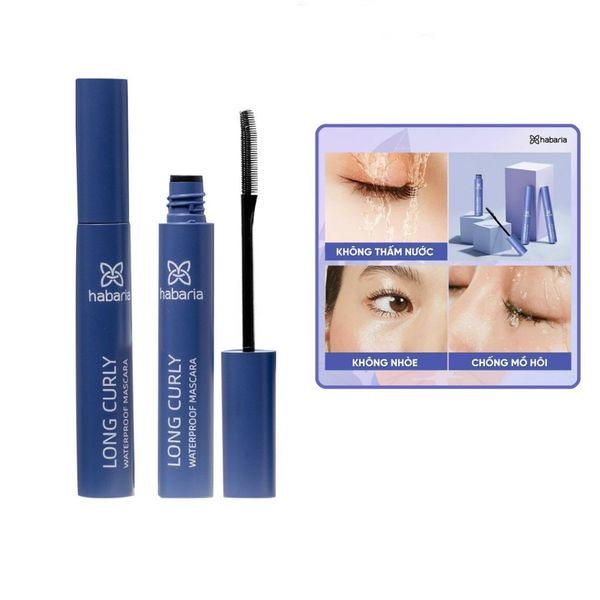CHUỐT MI HABARIA LONG CURLY WATERPROOF MASCARA 10ML