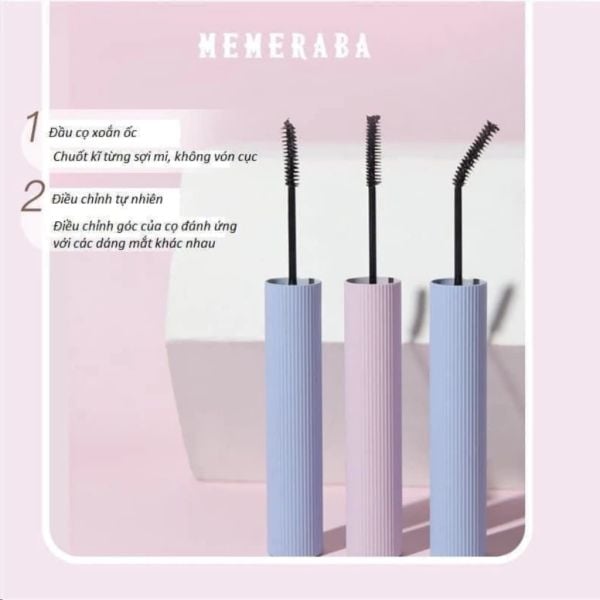 MASCARA CHUỐC MI LÀM DÀY CONG MI MEMERABA CURLING SMART