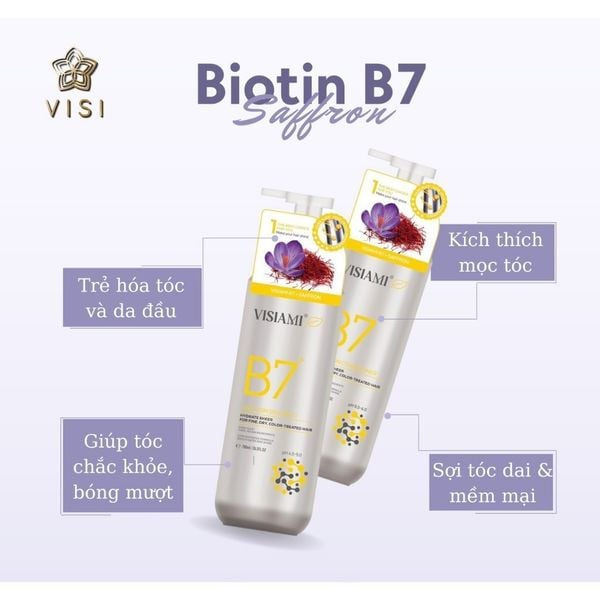 DẦU GỘI XẢ B7 VISIAMI