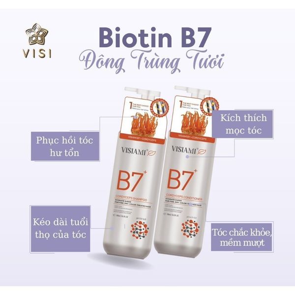 DẦU GỘI XẢ B7 VISIAMI