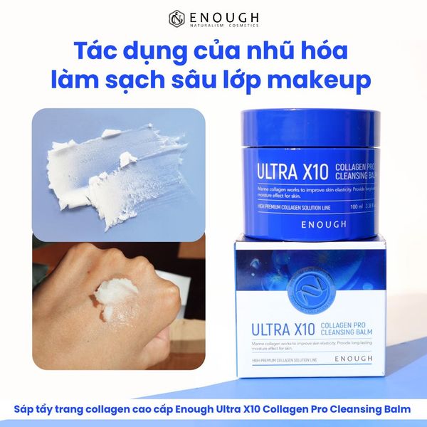 SÁP TẨY TRANG CAO CẤP ENOUGH PRO CLEANSING BALM 100ML