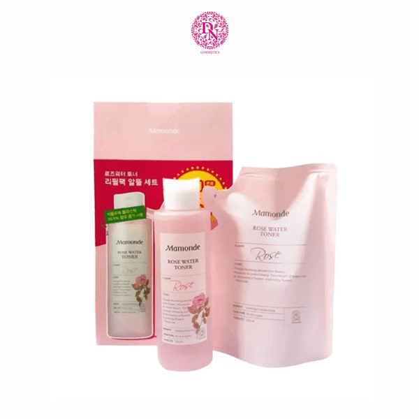 SÉT NƯỚC HOA HỒNG MAMONDE 250ML + TÚI 250ML