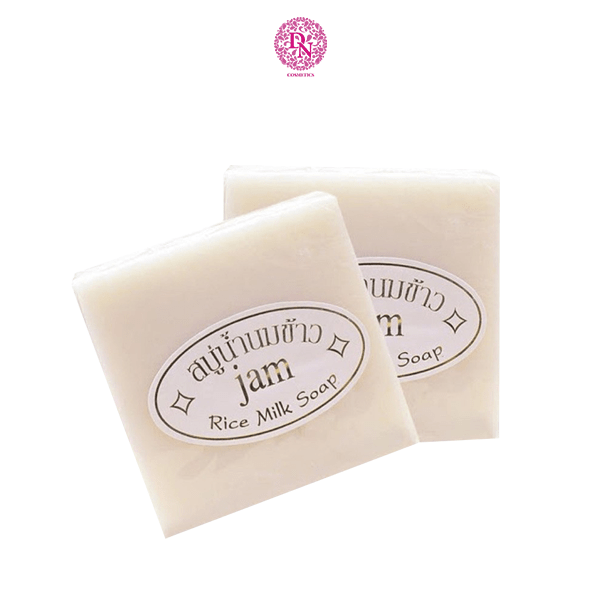 XÀ PHÒNG GẠO DYNARY RICE MILK SOAP THÁI LAN - BÁNH VUÔNG