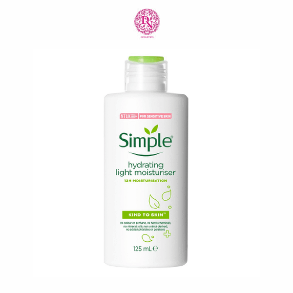 SỮA DƯỠNG DA SIMPLE KIND TO SKIN HYDRATING LIGHT MOISTURISER 125ML