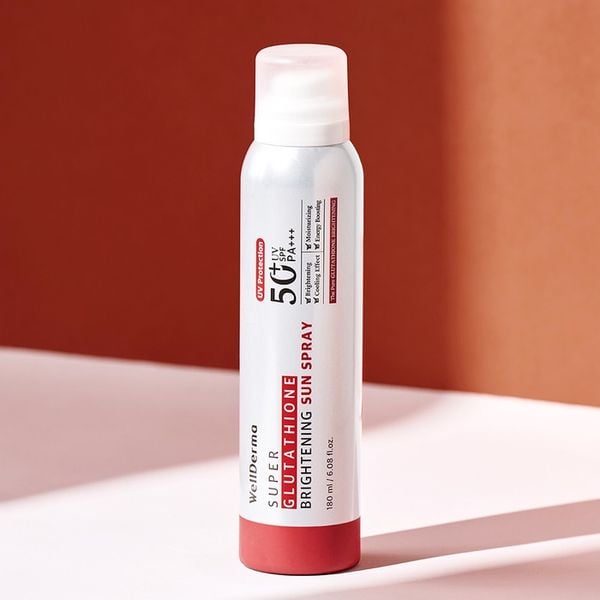 XỊT CHỐNG NẮNG WELLDERMA COOLING SUN PRAY SPF 50 PA +++ 180ML