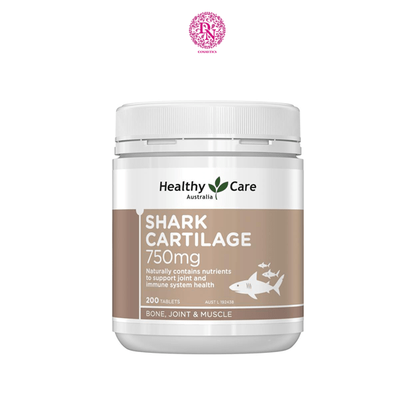 VIÊN UỐNG SỤN CÁ MẬP HEALTHY CARE SHARK CARTILAGE 750MG 200 VIÊN