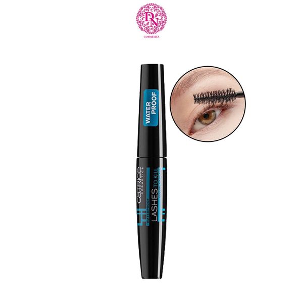 MASCARA CHỐNG NƯỚC LÀM DÀY VÀ DÀI MI CATRICE LASHES TO KILL WATERPROOF VOLUME