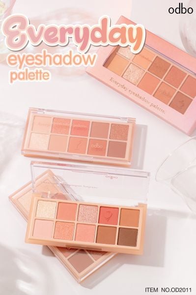 BẢNG PHẤN MẮT 10 Ô EVERYDAY EYESHADOW PALETTE OD2011