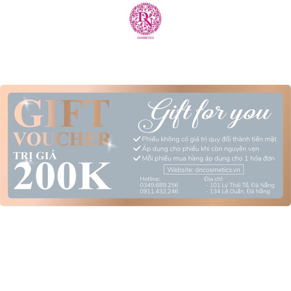 VOUCHER DN COSMETICS TRỊ GIÁ