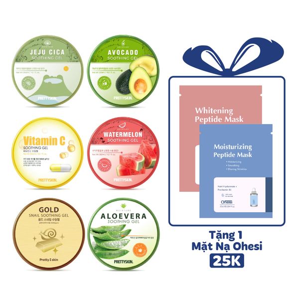 GEL ĐA NĂNG PRETTY SKIN SOOTHING GEL 300ML