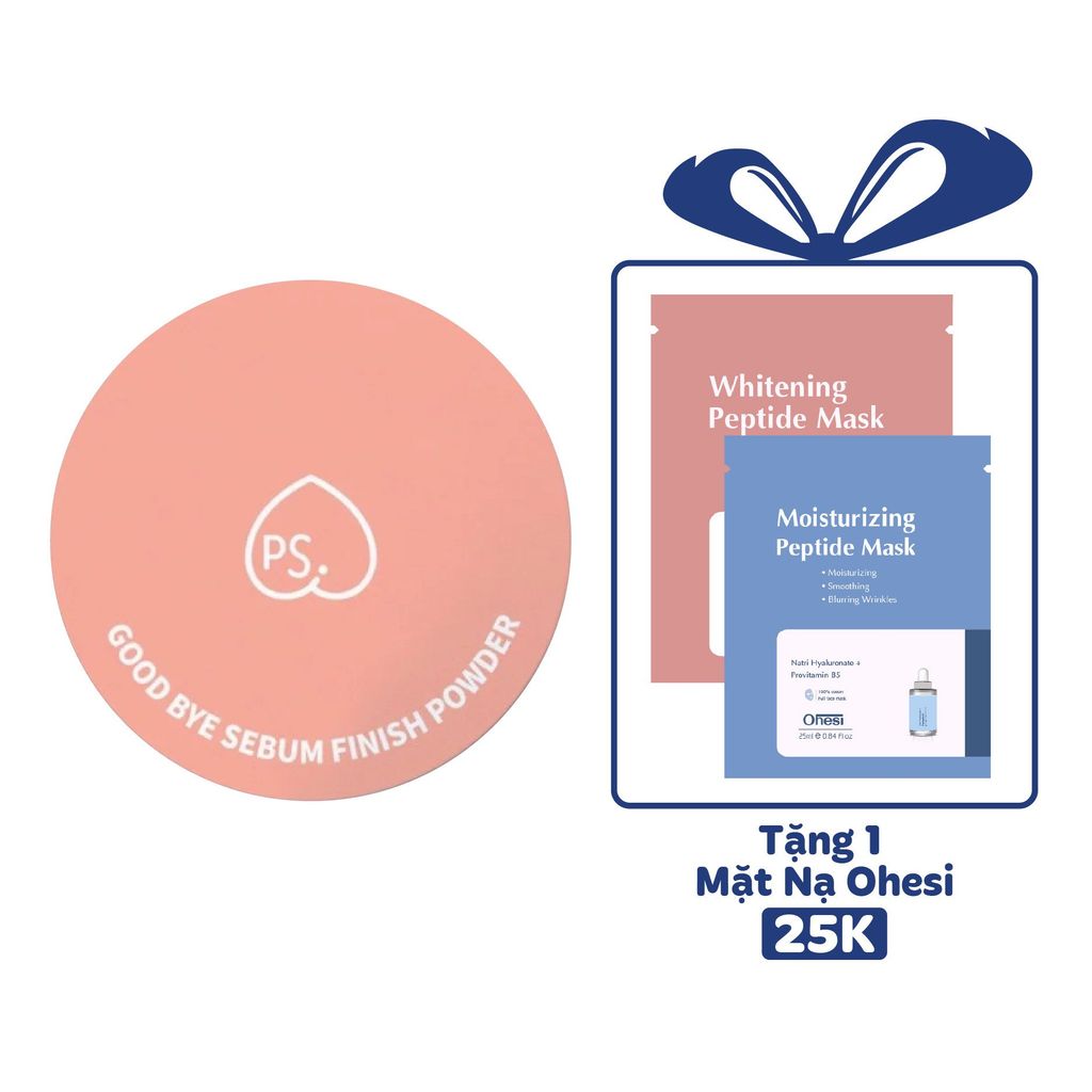 PHẤN PHỦ TRANG ĐIỂM KIỀM DẦU DẠNG BỘT KHOÁNG PRETTY SKIN GOODBYE SEBUM FINISH POWDER