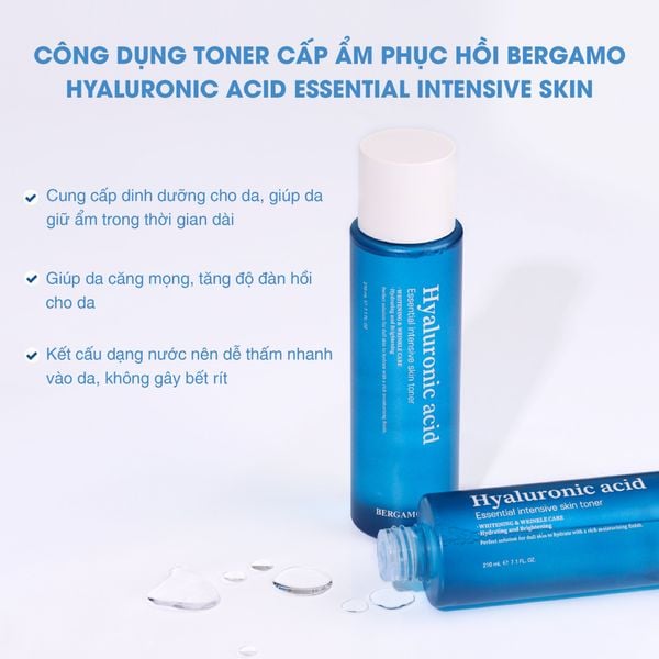 TONER BERGAMO ESSENTIAL INTENSIVE TONER 210ML