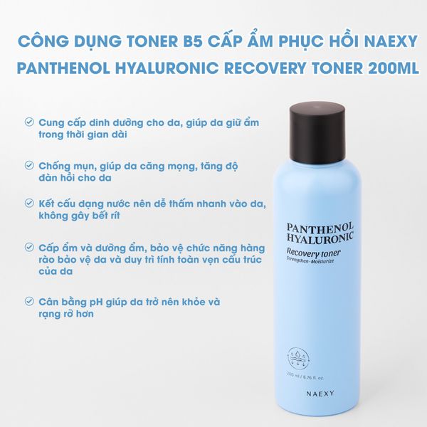 TONER NAEXY RECOVERY TONER 200ML