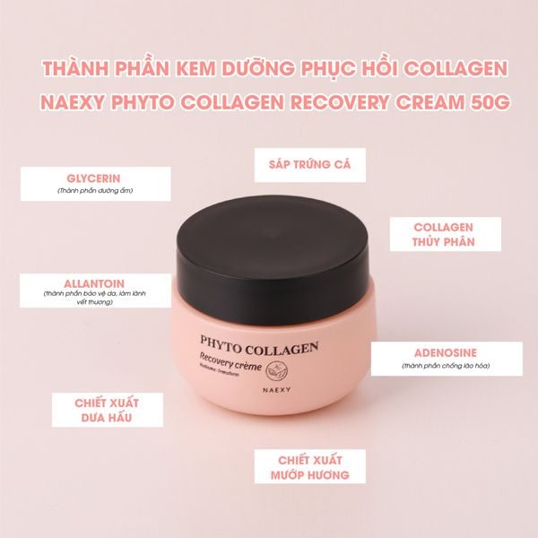 KEM DƯỠNG PHỤC HỒI NAEXY RECOVERY CREAM 50G