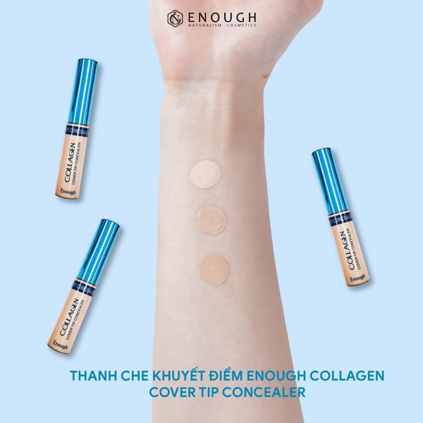 THANH CHE KHUYẾT ĐIỂM COLLAGEN ENOUGH COLLAGEN COVER TIP CONCEALER 9G