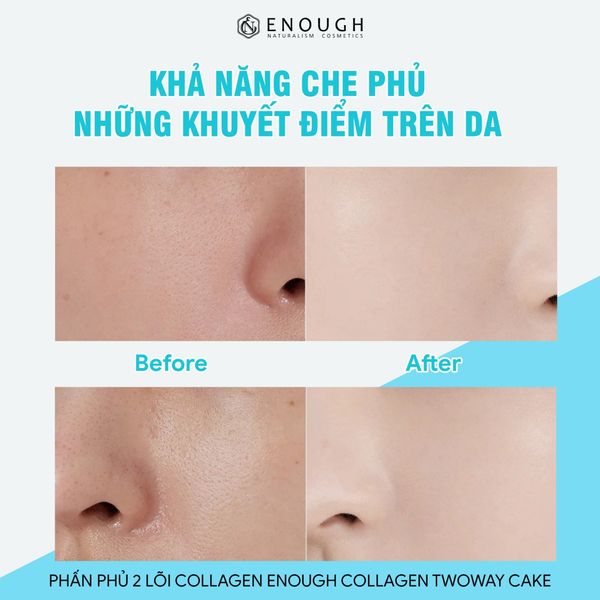 PHẤN PHỦ 2 LÕI COLLAGEN ENOUGH TWOWAY CAKE