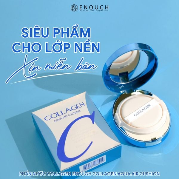 PHẤN NƯỚC COLLAGEN ENOUGH COLLAGEN AQUA AIR CUSHION 15G