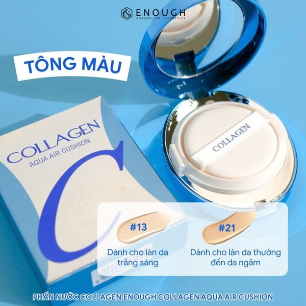 PHẤN NƯỚC COLLAGEN ENOUGH COLLAGEN AQUA AIR CUSHION 15G