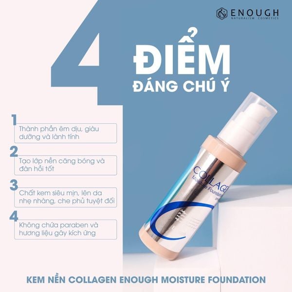 KEM NỀN COLLAGEN MOISTURE ENOUGH FOUNDATION SPF15