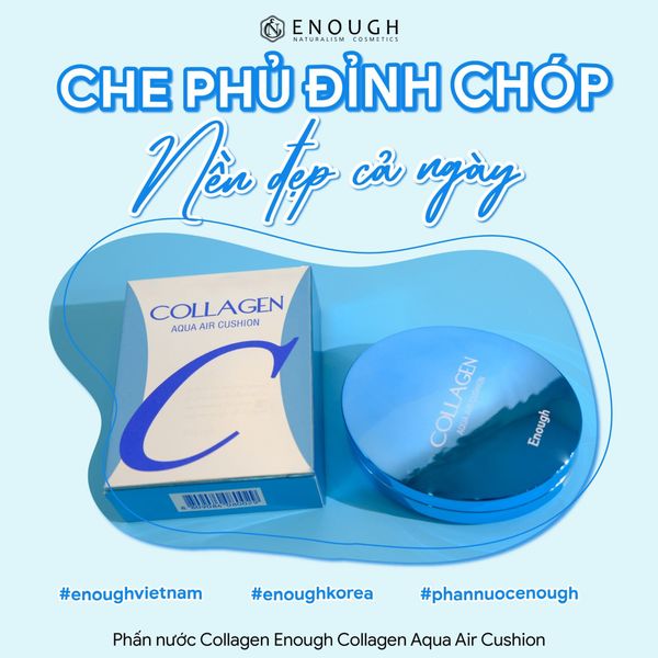 PHẤN NƯỚC COLLAGEN ENOUGH COLLAGEN AQUA AIR CUSHION 15G