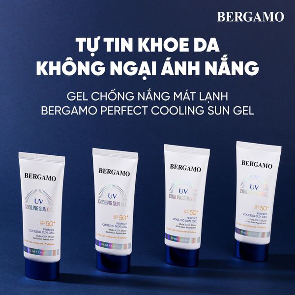 GEL CHỐNG NẮNG MÁT LẠNH BERGAMO PERFECT COOLING SUN GEL SPF50 70ML