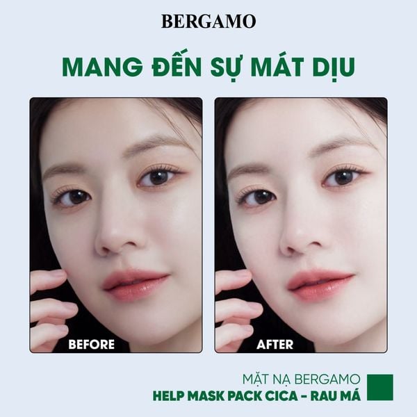 MẶT NẠ BERGAMO HELP MASK PACK