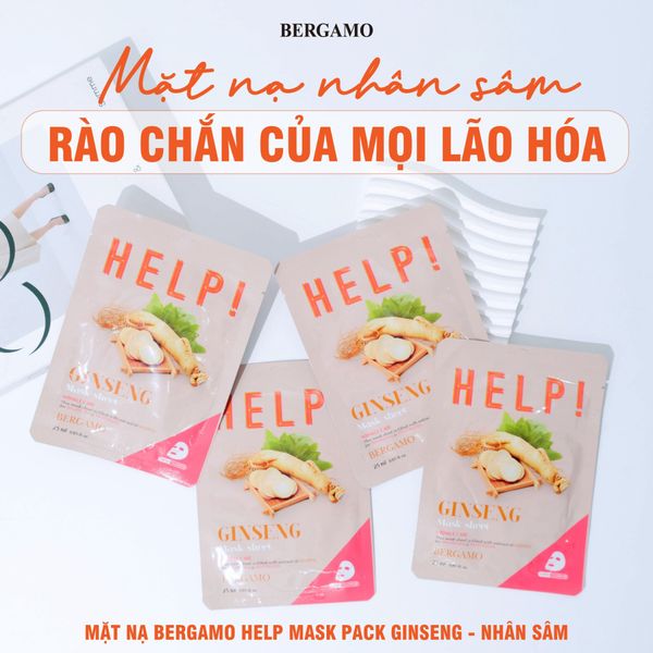 MẶT NẠ BERGAMO HELP MASK PACK