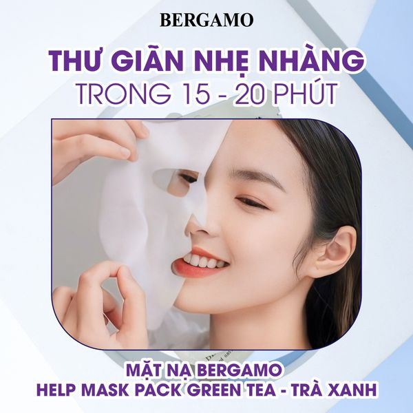 MẶT NẠ BERGAMO HELP MASK PACK