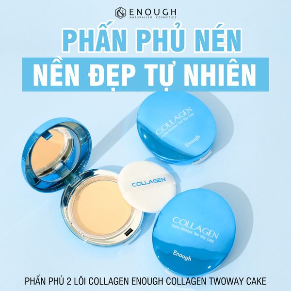 PHẤN PHỦ 2 LÕI COLLAGEN ENOUGH TWOWAY CAKE