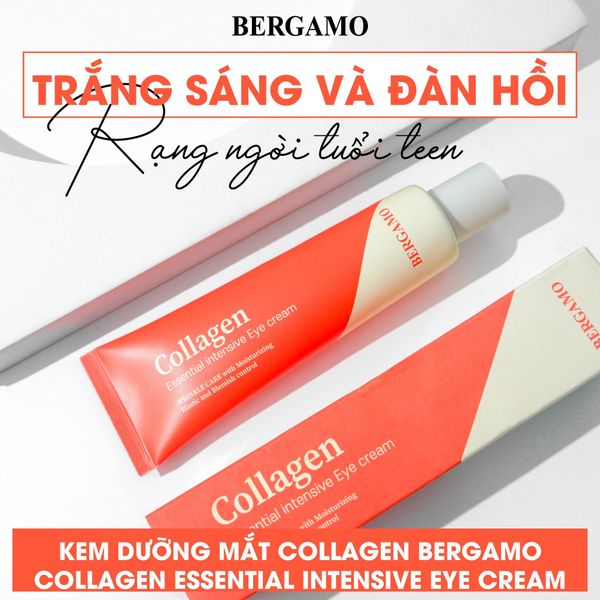 KEM DƯỠNG MẮT BERGAMO ESSENTIAL INTENSIVE EYECREAM 100G