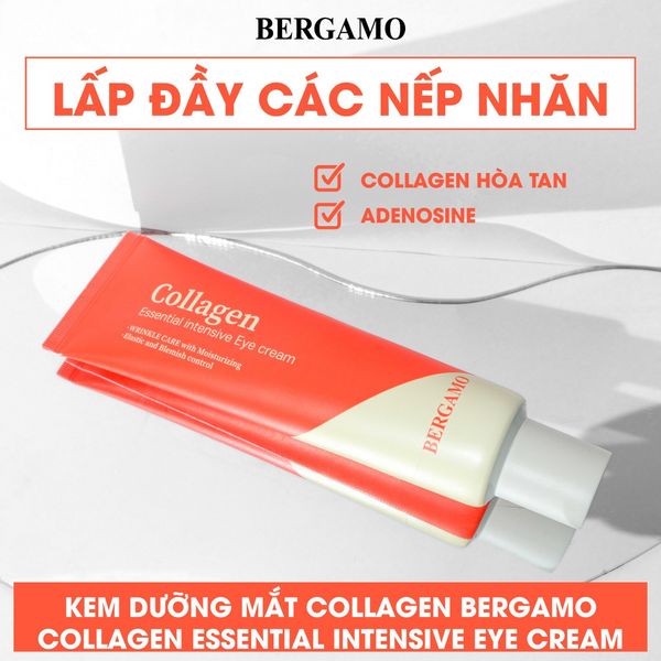 KEM DƯỠNG MẮT BERGAMO ESSENTIAL INTENSIVE EYECREAM 100G