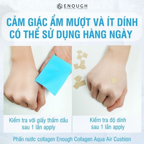 PHẤN NƯỚC COLLAGEN ENOUGH COLLAGEN AQUA AIR CUSHION 15G